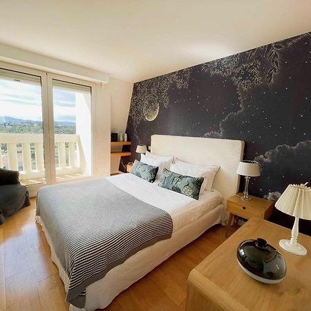 Appartement Piscine Terrasse 1 Min Plage Et Golf บีดาร์ ภายนอก รูปภาพ